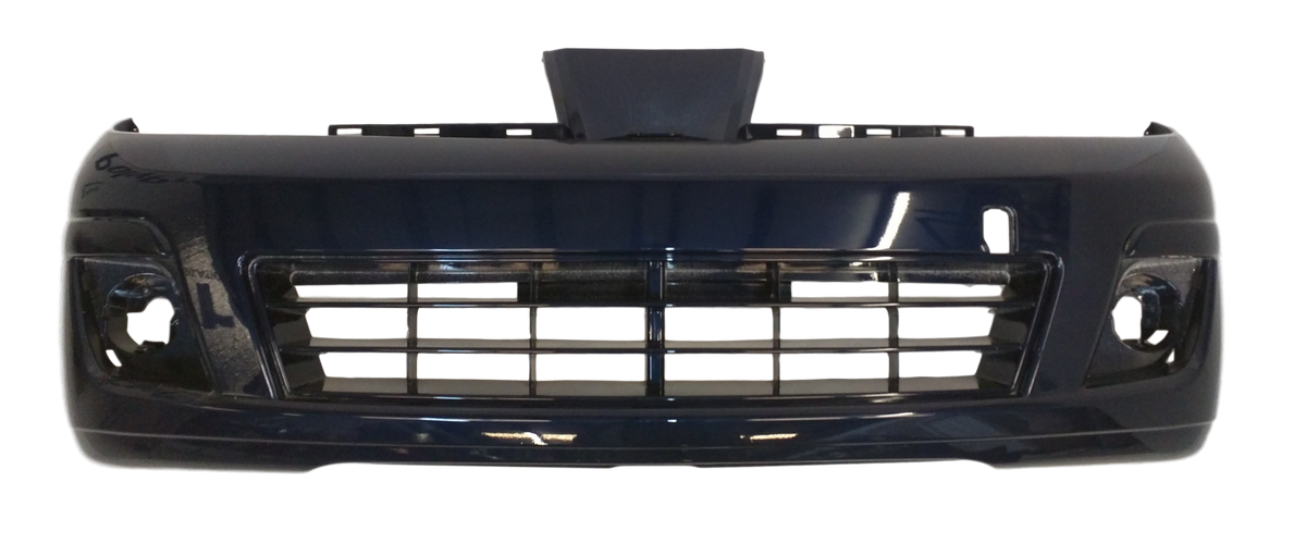 2007 Nissan Versa Front Bumper Painted Blue Dusk Metallic (B23)