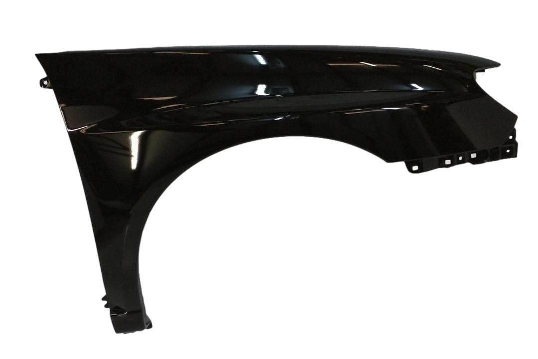 2006-2007 Subaru Impreza Fender Painted_Obsidian_Black_Pearl_32J_Sedan_WITHOUT: Signal Hole_Right, Passenger-Side_ 57110FE210_ SU1240133