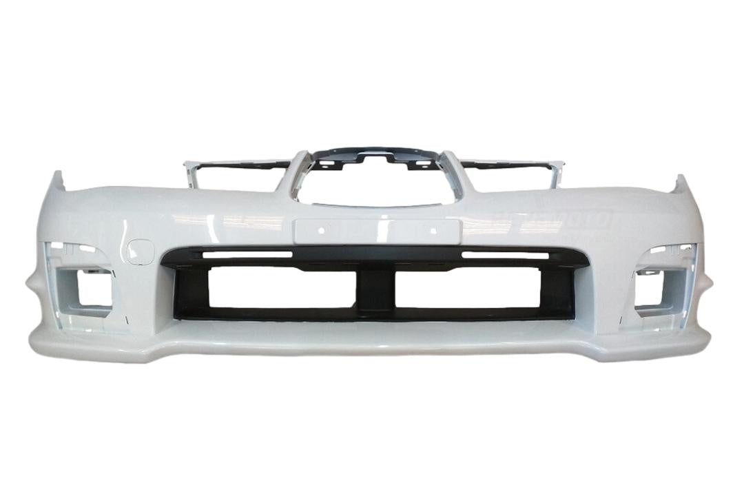 2006-2007 Subaru Impreza Front Bumper Painted_Aspen_White_Pure_White_51E_ Sedan_ 55504FE020_ SU1000155