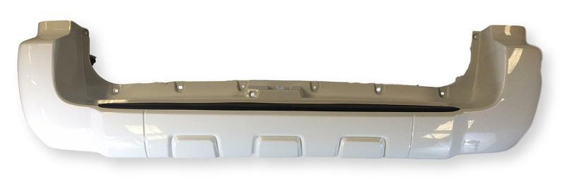 2007 Toyota 4Runner Rear Bumper Without Trailer Hitch Rear Bumper Painted Natural White (57)
