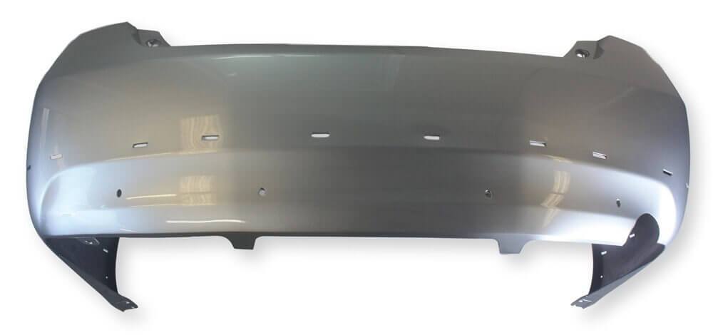 2008 Toyota Camry Rear Bumper, SE 4CYL USA-Built Painted Titanium Metallic (1D4); 5215906951