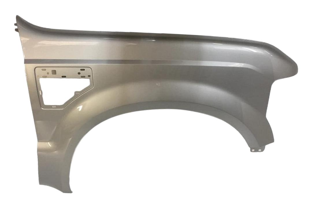 2008-2010 Ford F250 F350 Fender Painted Right Passenger Side Silver Metallic (Z3) 7C3Z16005A FO1241259_clipped_rev_1