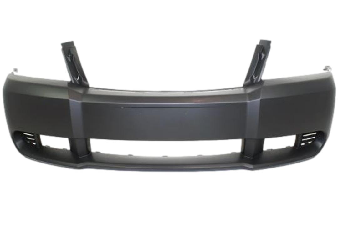 2008-2010 Dodge Avenger Front Bumper Painted WITHOUT Fog Light Holes