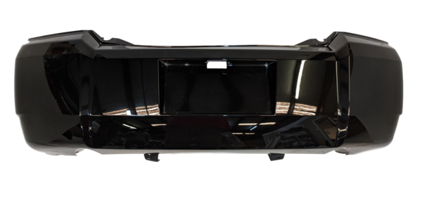 2008-2010 Dodge Avenger Rear Bumper, With Dual Exhaust, Painted Brilliant Black Pearl (PXR)