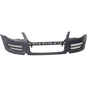2008-2010 Volkswagen Touareg Front Bumper (w/o Head Light Washer Holes; w/o Park Assist Sensor Holes) - VW1000172