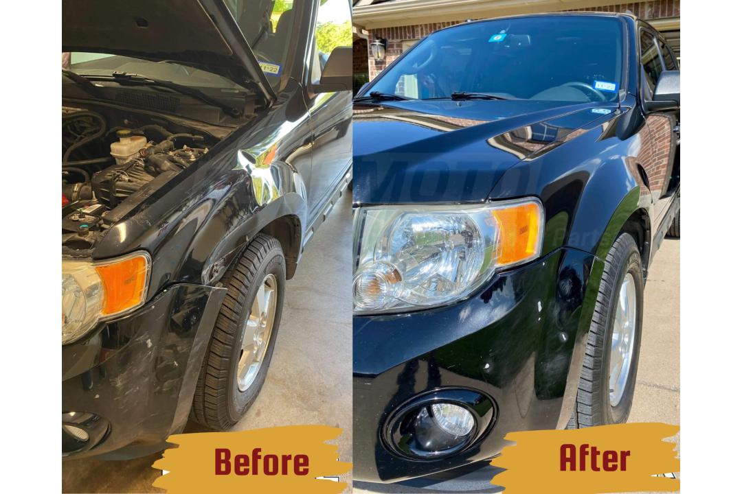 25370 - 2008-2012 Ford Escape Fender Painted¬†8L8Z16006A FO1240258 Before and After Photos