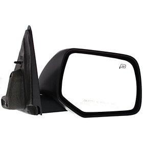 2008-2012 Ford Escape Passenger Side Power Door Mirror (Heated; Power; Manual Folding) FO1321294