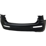 2008-2012 Infiniti EX35 Rear Bumper (Base Model; w-o Park Assist Sensor Holes; w-Textured Lower) IN1100129