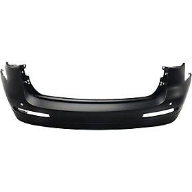 2008-2012 Infiniti EX35 Rear Bumper (w- Two Sensor Holes; w- Around View Monitor on Liftgate; w- Textured Lower) IN1100131