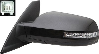 2008-2012 Nissan Altima_CPE Driver Side Power Door Mirror CPE; Pwr, Man Fldg, Htd, w Signal Light, 3.5L, Coupe, Paintable_NI1320210