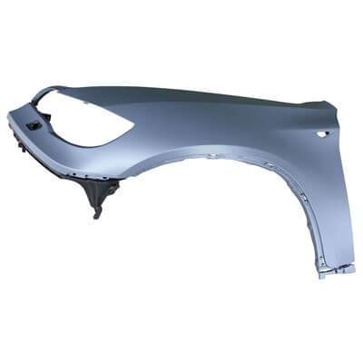 2008-2014 BMW X6 Fender (Driver Side); Except M-Models; w_ Headlamp Washer Hole; w_ Side Lamp Hole; Fiberglass; BM1240161; 51657052423