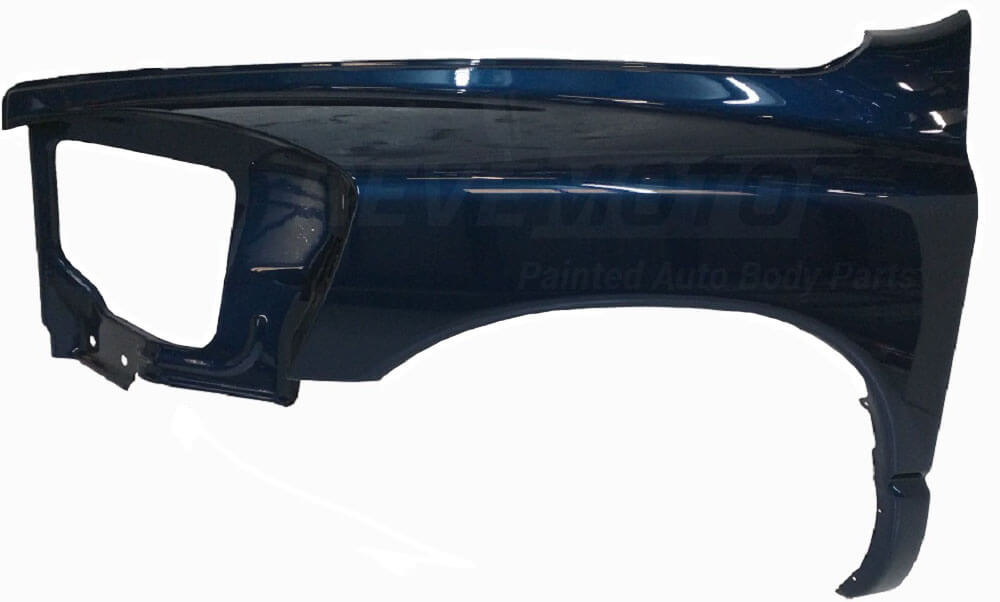 2008 Dodge Ram Fender Painted Patriot Blue Pearl (PB7), Driver-Side