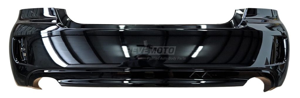 2009 Subaru Legacy Rear Bumper, Sedan 4 Door, Painted Obsidian Black Pearl (38F)_57704AG33A - ReveMoto