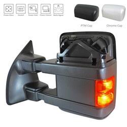 2009 Ford F250 Side View Mirror Painted (Left, Driver-Side)