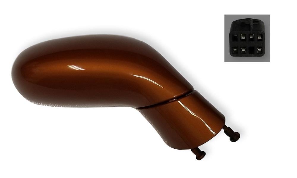 2009 Chevrolet Corvette Passenger Side View Mirror, Heated, Without Auto Dimming, Painted Atomic Orange Metallic (WA418P)_ 15795838