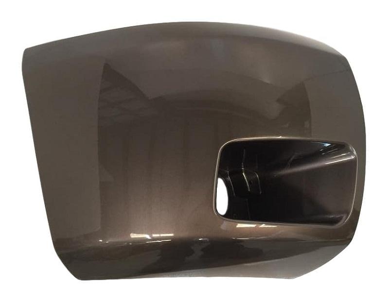 2007 Chevrolet Silverado Passenger Front Bumper End Cap (With Foglights) Painted Cocoa Metallic (WA414P)_15891682
