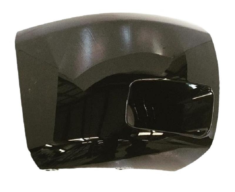 2007 Chevrolet Silverado Passenger Front Bumper End Cap (with fog lights) Painted Black (WA8555)_15891682