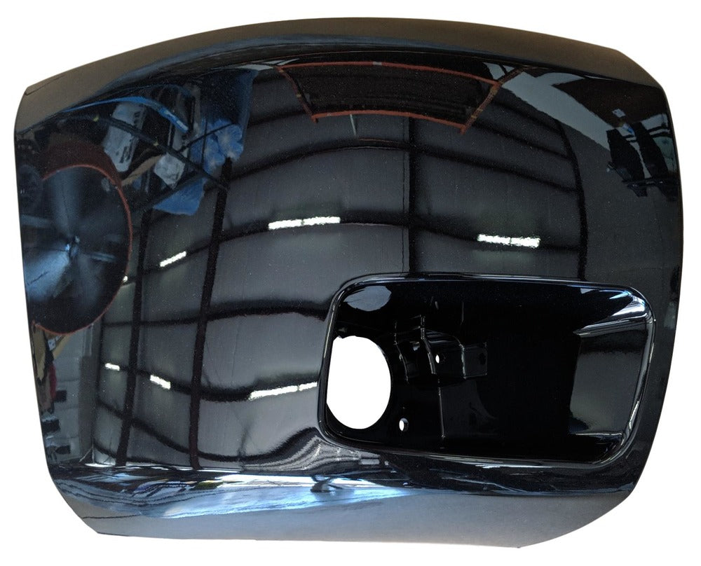 2008 Chevrolet Silverado Passenger Side Front Bumper End, With Fogligh, Painted Black (WA8555)_ 15891682