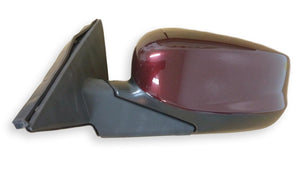 2008 Honda Accord Driver Side View Mirror4 Door, Sedan, Non-Heated, US Built Painted Basque Red Pearl (R530P)