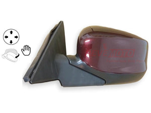 2010_Honda_Accord_Driver_Side_View_Mirror_4_Door_Sedan_Non-Heated_US_Built_Painted_Basque_Red_Pearl_R530P