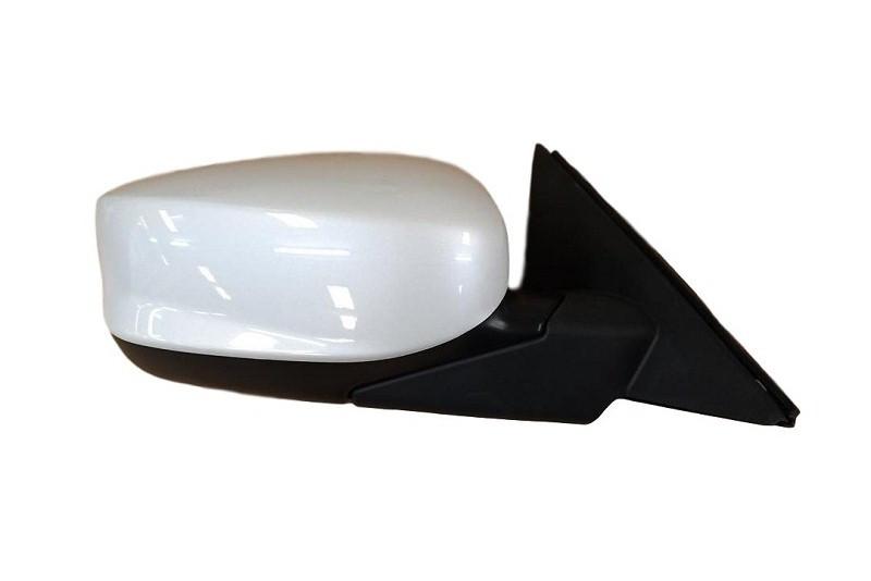 2010 Honda Accord Passenger Side View Mirror (SedanW HeatUSA built) Painted White Diamond Pearl (NH-603P); 76208TA5A11