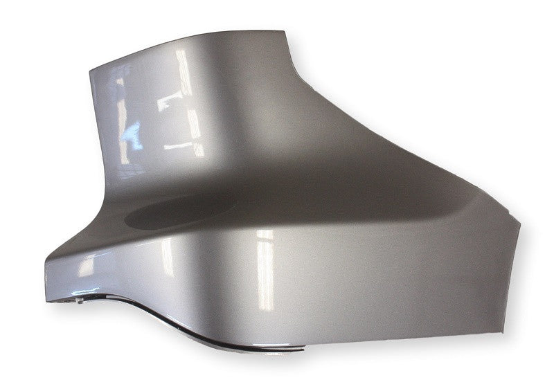 2007 Honda CRV Passenger Side Rear Bumper End Cap Painted Whistler Silver Metallic (NH711M); 04717SWAA90ZZ