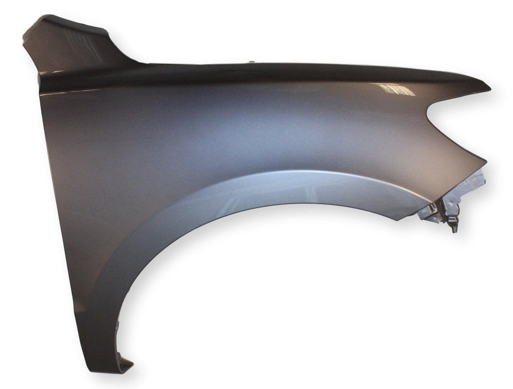 2008 Hyundai Santa Fe Passenger Side Fender Painted Steel Gray Metallic (E1)