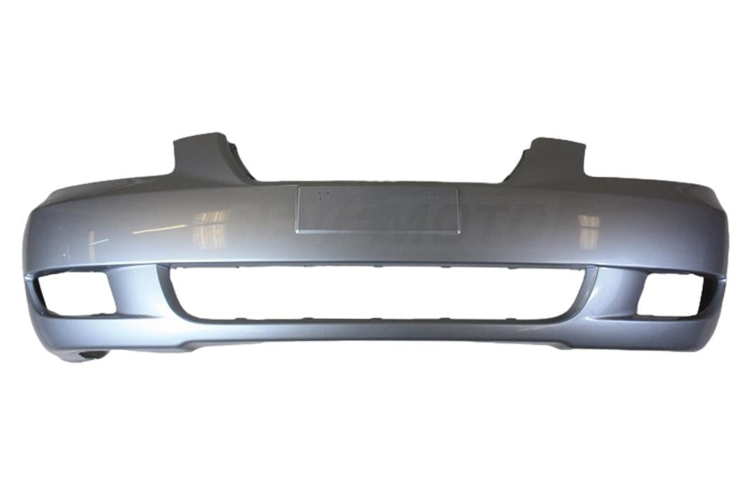  2006-2008 Hyundai Sonata Front Bumper Painted Crystal Silver Blue Metallic (H1)