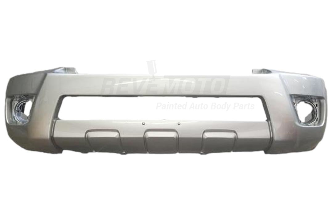 2006-2009 Toyota 4Runner Front Bumper Painted Titanium Metallic (1D4) 5211935903