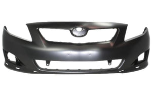 2009-2010 Toyota Corolla : Front Bumper Painted (WITH: Spoiler Holes)