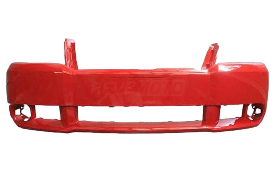 2008-2010 Dodge Avenger Front Bumper WITH: Fog Light Holes Painted Torred (PR3) ReveMoto Replacement Painted Auto Parts