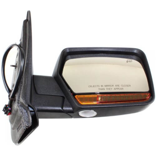 2009-2010 Lincoln Navigator Side View Mirror (Right, Passenger-Side_Chrome) - FO1321392