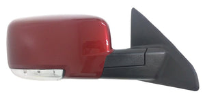 2009-2011 Dodge Ram Side View Mirror Painted Inferno Red Crystal Pearl (PRH), Passenger-Side