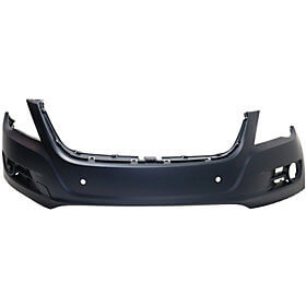 2009-2011 Volkswagen Tiguan Front Bumper (Type 1; w/o Head Light Washer Holes; w/ Park Assist Sensor Holes) - VW1000223