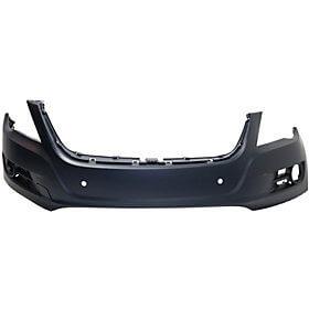 2009-2011 Volkswagen Tiguan Front Bumper (Type 1; w/o Head Light Washer Holes; w/ Park Assist Sensor Holes) - VW1000223