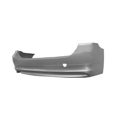 2009-2012 BMW 3Series Rear Bumper; Wagon - w_o M Package; w_o Park Assist Sensor Holes; w_o Park Distance Cover Sensor Holes; BM1100197; 51127202697