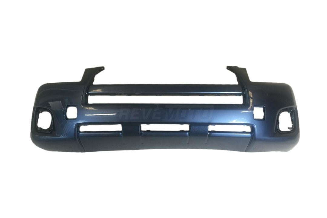 2009-2012 Toyota Rav4 Limited Front Bumper Painted Pacific Blue Metallic (8R3) 5211942971 ReveMoto Painted Auto Parts Replacement 