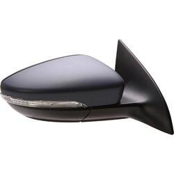 2009-2012 Volkswagen Passat CC Side View Mirror (Heated; w/ Signal Light; w/ Puddle Light; Passenger-Side) - VW1321142