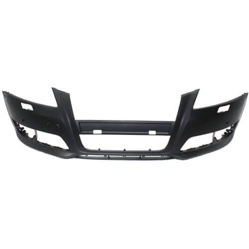2009-2013 Audi A3 Front Bumper Cover wo Sport Pkg w Park Sensor Holes w Head Light Washer Holes_AU1000201