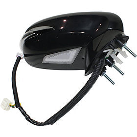 2009-2013 Lexus IS350 Mirror (Passenger Side); Sedan- w/ Luxury; w/ Sport Package; Power; Manual Folding; Heated; w/ Memory; w/ Turn Signal Light; w/ Puddle Light; w/o Auto Dimming; LX1321115; 8791053550