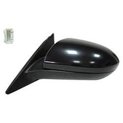 2010 Mazda Mazda6 Passenger Side View Mirror,Power; Non-Folding; Non-Heated; wo Blindspot Detection; wo Puddle Light (Lighted Entry); wo Signal Light,Black Cherry Metallic (37C,HM) GS3L6918ZB