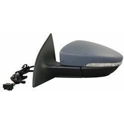 2009-2015 Volkswagen EOS Side View Mirror (Heated; w/ Puddle Light; w/o Memory; w/o Auto-Dim; Left) - VW1320137