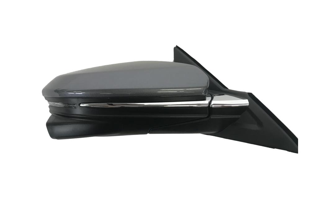 2016-2017 Honda Civic Side View Mirror Painted (Touring | Right; Passenger-Side)_Modern_Steel_Metallic_NH797M_Coupe/Sedan | WITH: Heat, Power, Manual Folding, Camera, Turn Signal Light_ 76208TBCA12ZA_ HO1321287
