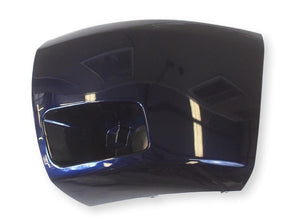 2009 Chevrolet Silverado Front Bumper End Painted Imperial Blue Metallic (WA403P), With Foglight Holes_15891681