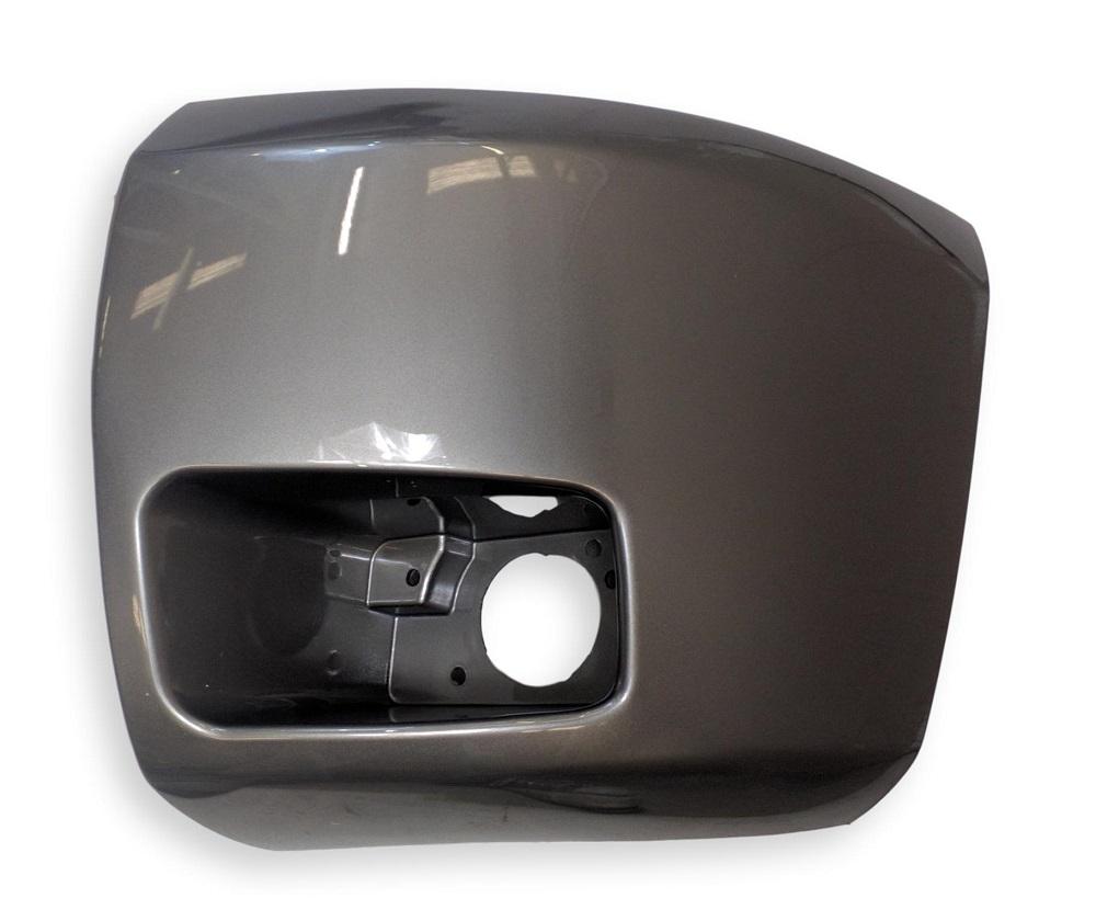 2009 Chevrolet Silverado Front Bumper End, With Foglight ,1500 Painted Graystone Metallic (WA213M)_ 15891681
