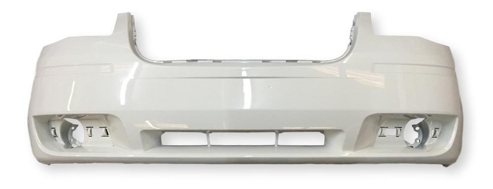 2009 Chrysler Town And Country Front Bumper Without Chrome Insert, Without Headlight Washer, Painted Stone White (PW1)