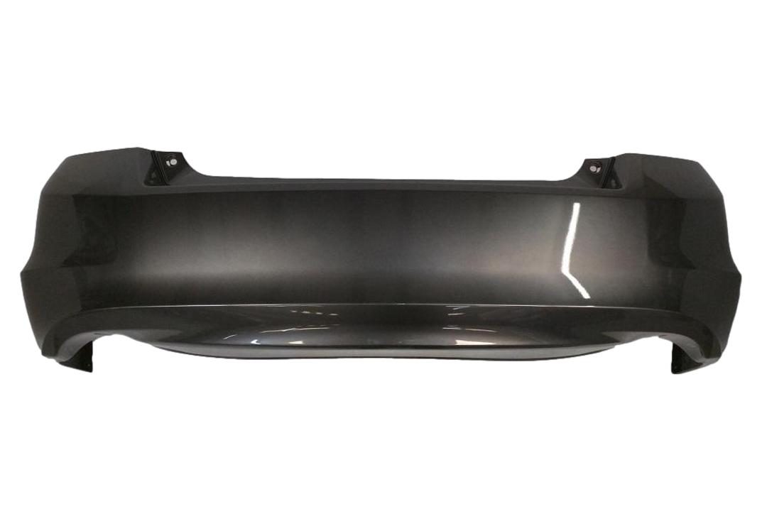 2008-2012 Honda Accord Rear Bumper Painted_(Sedan) Single Exhaust Hole_Nighthawk_Black_Pearl_B92P_04715TA0A90ZZ_ HO1100246