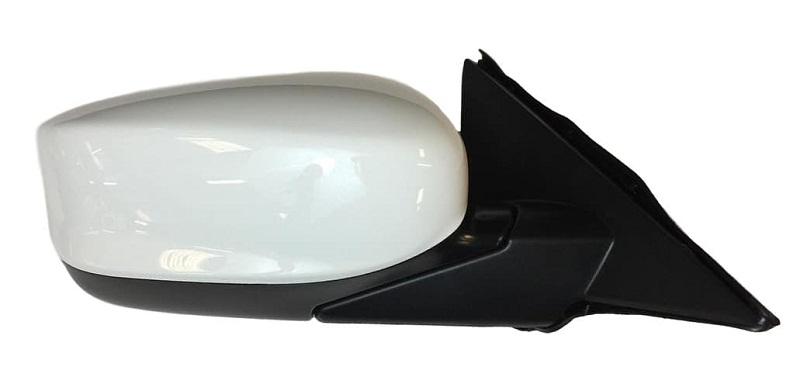 2012 Honda Accord Passenger Side View Mirror (Sedan, Without Heat, USA-Built) Painted Taffeta White (NH578); 76258TA5A01