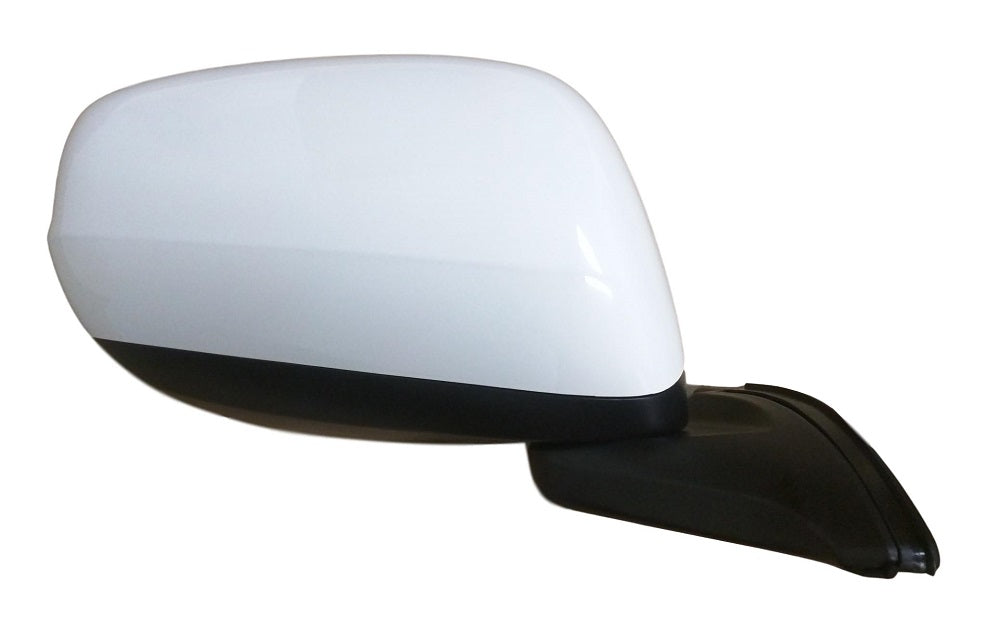 2009 Honda FIT Passenger Side View Mirror Painted Taffeta White (NH578)