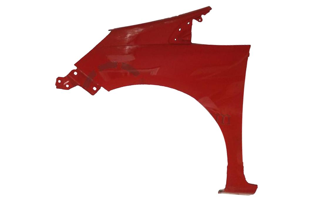 2009-2014 Honda Fit Fender Painted_Milano Red_R81_Left_Driver-Side_ 60261TK6A90ZZ_ HO1240176